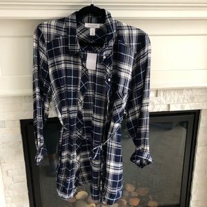 NWT Maternity Flannel